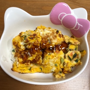 簡単！カニ玉丼(天津飯)